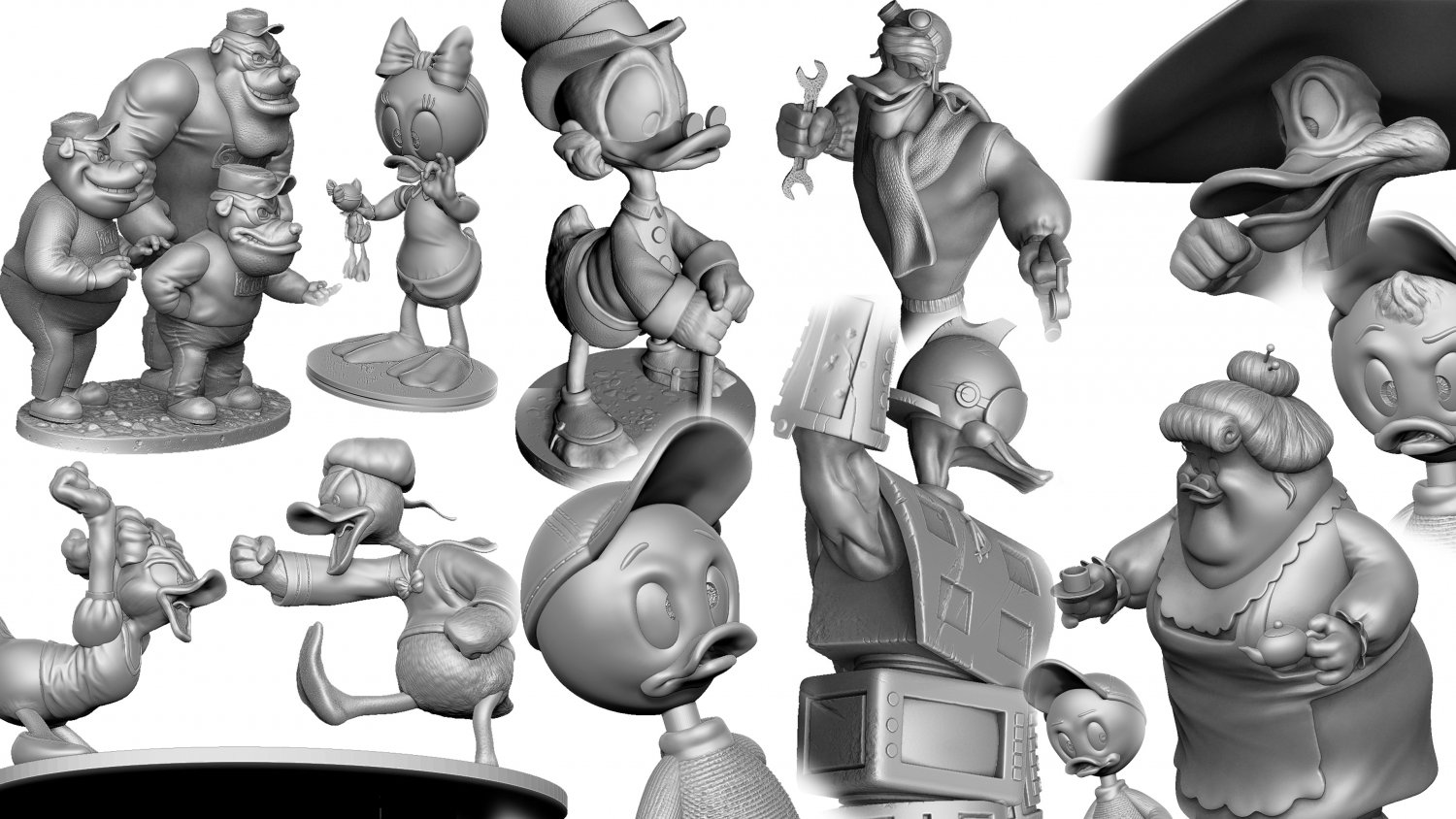 DR NEFARIO FOR 3D PRINT STL 3D Model in Cartoon 3DExport