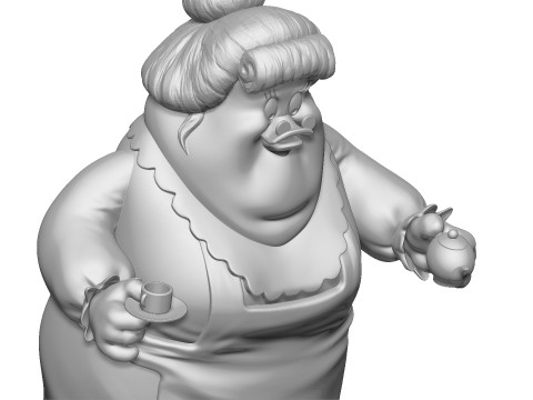 DUCK TALES SET FOR 3D PRINT STL 3D Model