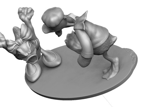 DUCK TALES SET FOR 3D PRINT STL 3D Model