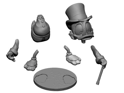 KACZE Opowieści ZESTAW DO DRUKU 3D STL Model 3D
