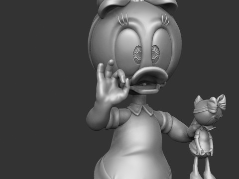 DUCK TALES SET FOR 3D PRINT STL 3D Model