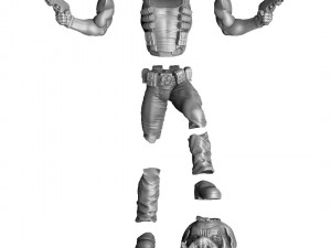 DUKE NUKEM FOR 3D PRINT STL Modèles 3D en vedette
