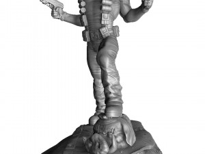 DUKE NUKEM FOR 3D PRINT STL Modèles 3D en vedette