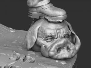 DUKE NUKEM FOR 3D PRINT STL 3D Print Model