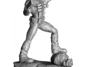 DUKE NUKEM FOR 3D PRINT STL 3D Print Model