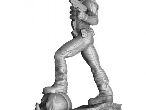 DUKE NUKEM FOR 3D PRINT STL Modèles 3D en vedette