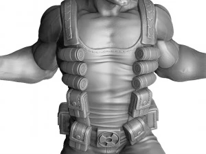 DUKE NUKEM FOR 3D PRINT STL 3D Print Model