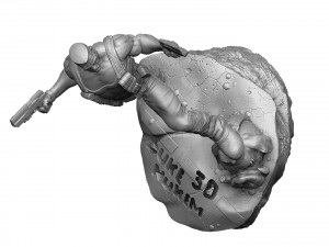 DUKE NUKEM FOR 3D PRINT STL Modèles 3D en vedette