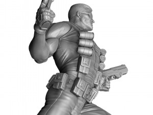 DUKE NUKEM FOR 3D PRINT STL Modèles 3D en vedette