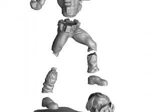 DUKE NUKEM FOR 3D PRINT STL 3D Print Model