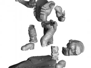 DUKE NUKEM FOR 3D PRINT STL 3D Print Model