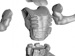 DUKE NUKEM FOR 3D PRINT STL 3D Print Model