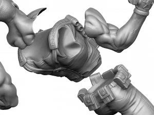 DUKE NUKEM FOR 3D PRINT STL 3D Print Model