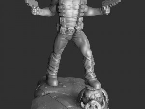 DUKE NUKEM FOR 3D PRINT STL Modèles 3D en vedette