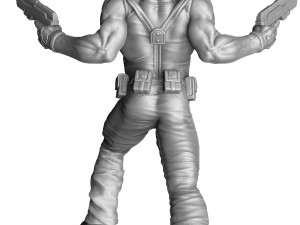 DUKE NUKEM FOR 3D PRINT STL Modèles 3D en vedette