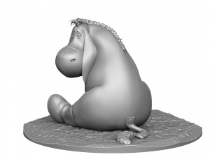 Eeyore DISNEY FOR 3D PRINT STL Model do druku 3D