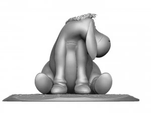Eeyore DISNEY FOR 3D PRINT STL 3D Print Model