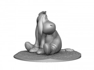 Eeyore DISNEY FOR 3D PRINT STL Model do druku 3D