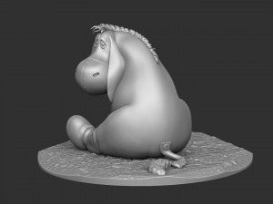 Eeyore DISNEY FOR 3D PRINT STL Model do druku 3D