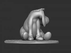 Eeyore DISNEY FOR 3D PRINT STL Model do druku 3D