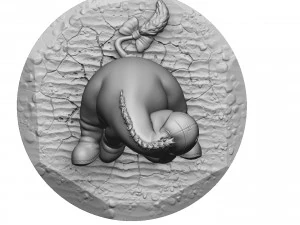 Eeyore DISNEY FOR 3D PRINT STL 3D Print Model