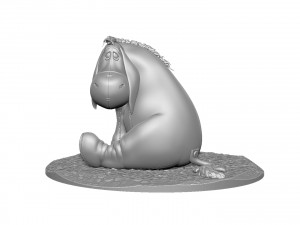 Eeyore DISNEY FOR 3D PRINT STL Model do druku 3D