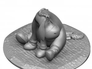 Eeyore DISNEY FOR 3D PRINT STL 3D Print Model