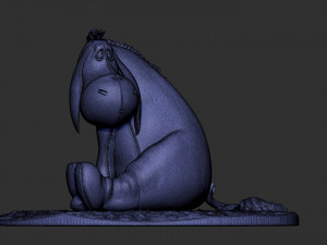 Eeyore DISNEY FOR 3D PRINT STL Model do druku 3D