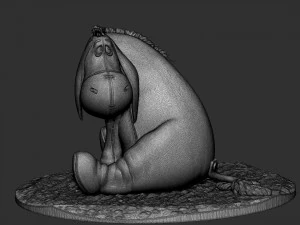 Eeyore DISNEY FOR 3D PRINT STL 3D Print Model