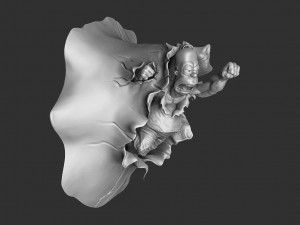 Homer Jay Simpson FOR 3D PRINT STL Modèle 3D