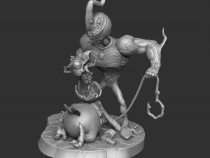 GUYVER-JIM ASSEMBLE FOR 3D PRINT STL 3D Model
