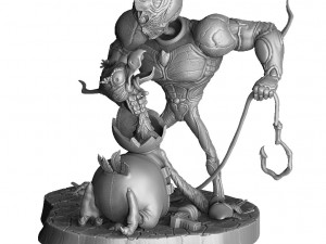 GUYVER-JIM ASSEMBLE FOR 3D PRINT STL 3D Model