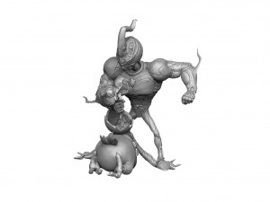 GUYVER-JIM ASSEMBLE FOR 3D PRINT STL 3D Model