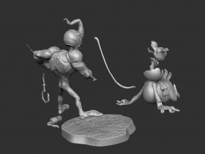 GUYVER-JIM ASSEMBLE FOR 3D PRINT STL 3D Model