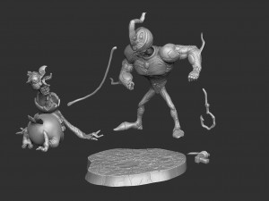GUYVER-JIM ASSEMBLE FOR 3D PRINT STL 3D Model