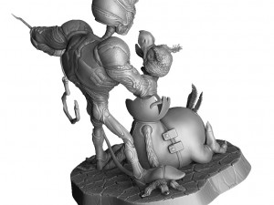 GUYVER-JIM ASSEMBLE FOR 3D PRINT STL 3D Model
