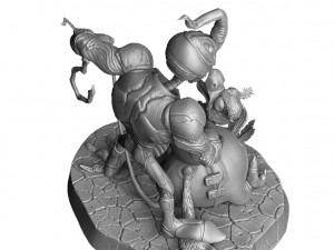 GUYVER-JIM ASSEMBLE FOR 3D PRINT STL 3D Model