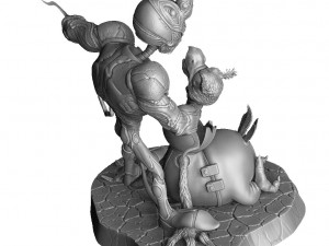 GUYVER-JIM ASSEMBLE FOR 3D PRINT STL 3D Model