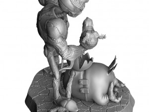 GUYVER-JIM ASSEMBLE FOR 3D PRINT STL 3D Model