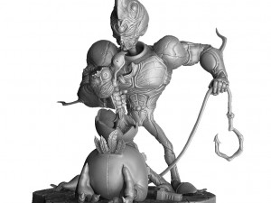 GUYVER-JIM ASSEMBLE FOR 3D PRINT STL 3D Model