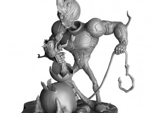 GUYVER-JIM ASSEMBLE FOR 3D PRINT STL 3D Model