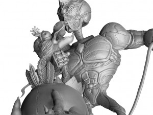 GUYVER-JIM ASSEMBLE FOR 3D PRINT STL 3D Model