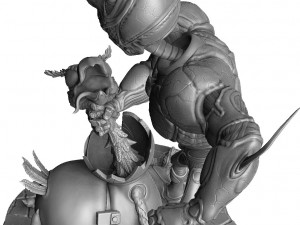 GUYVER-JIM ASSEMBLE FOR 3D PRINT STL 3D Model