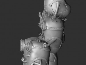 MINIONS FOR 3D PRINT STL ASSEMBLE AND SEPARATELY 3D Model