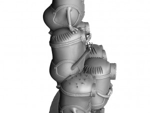 MINIONS FOR 3D PRINT STL ASSEMBLE AND SEPARATELY 3D Model