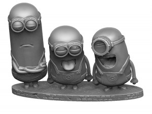 MINIONS FOR 3D PRINT STL SEPARATELY 3D Model