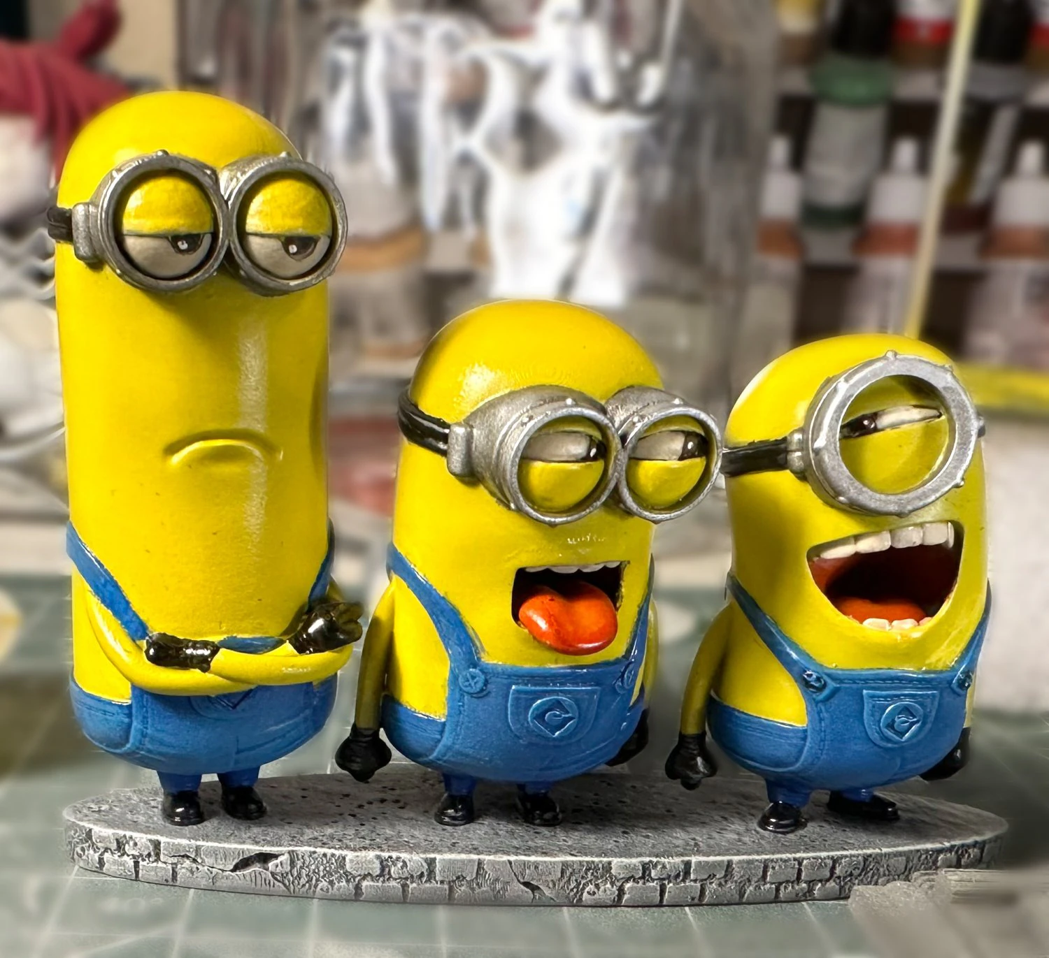 MINIONS FOR 3D PRINT STL SEPARATELY 3D Model .c4d .max .obj .3ds .fbx .stl .blend 