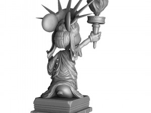 MINNIE MOUSE LIBERTY FOR 3D PRINT STL 3D Модель
