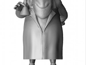 DR NEFARIO FOR 3D PRINT STL 3D Model