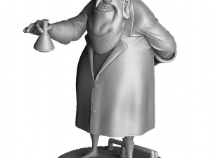 DR NEFARIO FOR 3D PRINT STL 3D Model